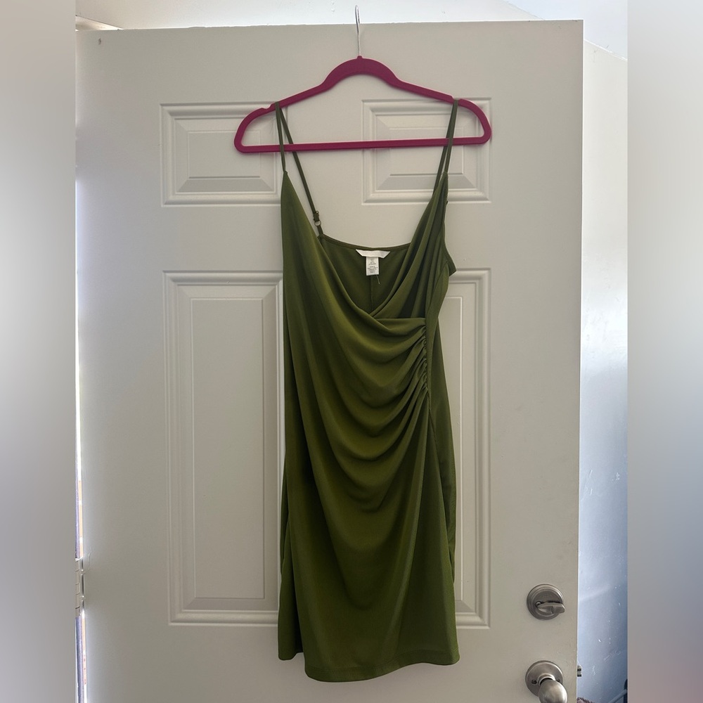 H&M Olive Green Dress